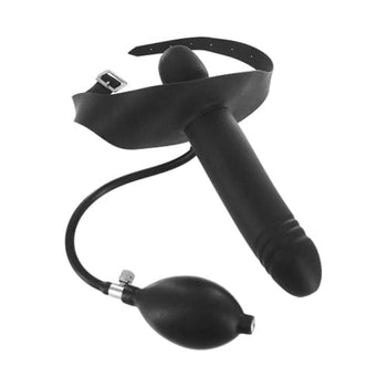 Master Series Knebel Aufblasbarer Knebel mit Dildo