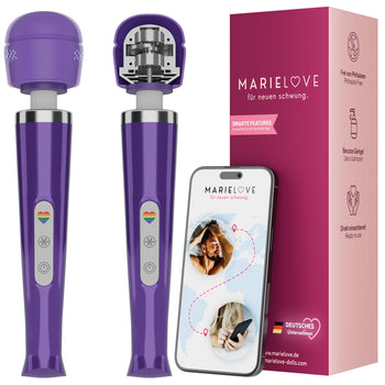 marielove Magic Wand Vibrator Magic Wand Akku Lila