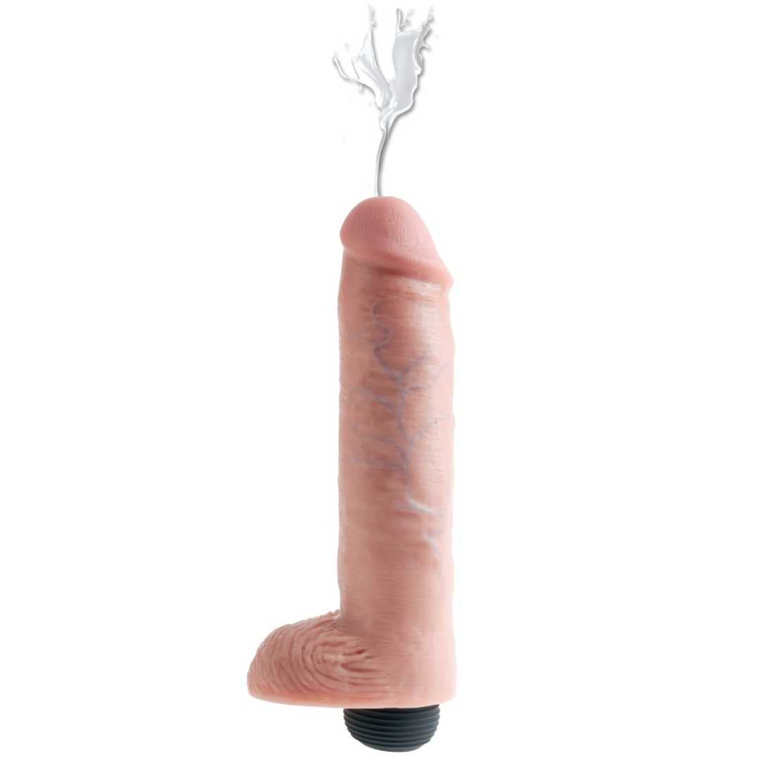 Dildo Squirting Cock with Balls