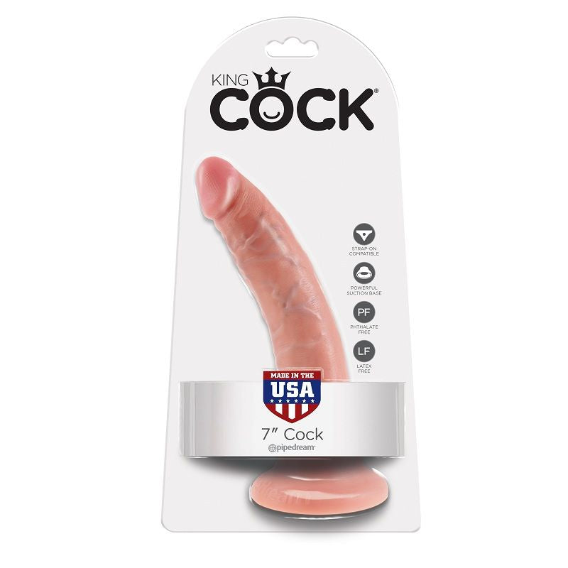 Realistischer Dildo Hautfarbe 17,8 cm