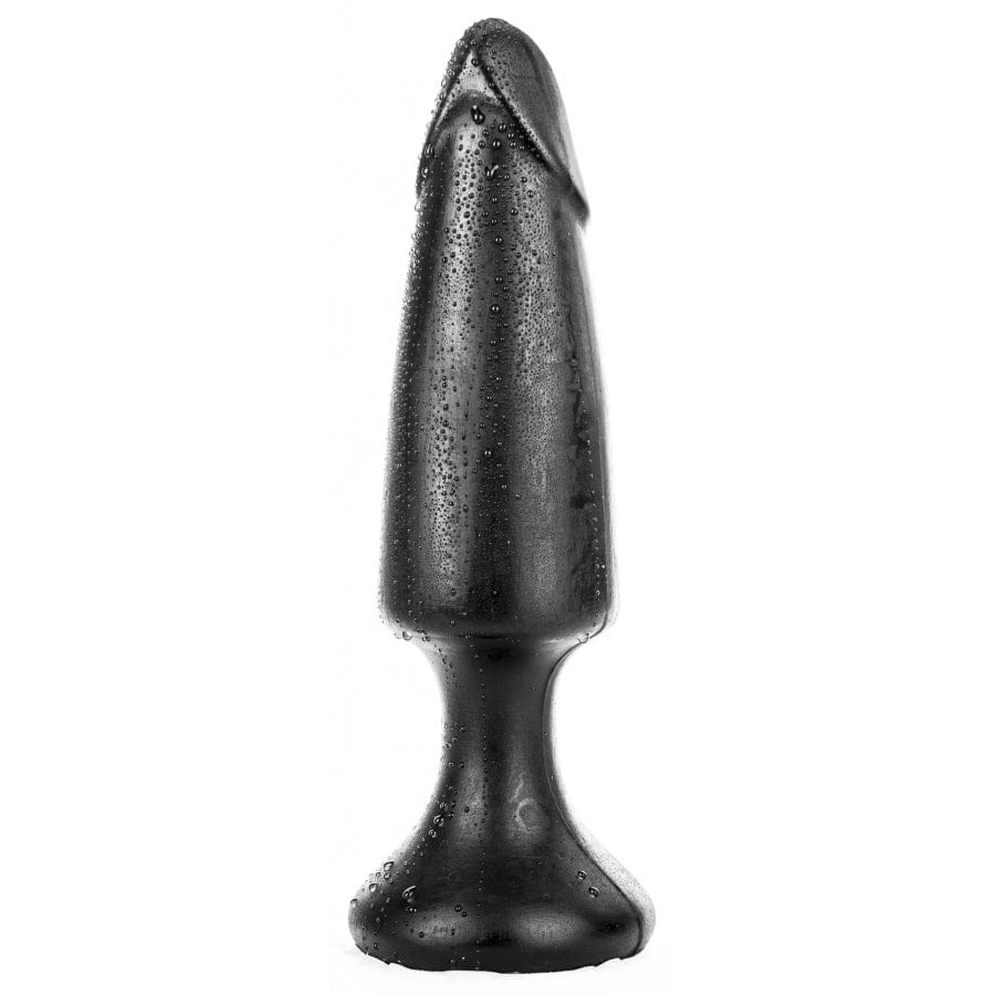 All Black Dildo Holzkopf 35 x 9,5 cm