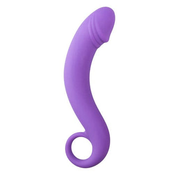 Easytoys Anal Dildo Lila Prostata-Dildo aus Silikon