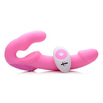 Strap U Strapon Urge Strap-on Vibrator ohne Gurte - pink